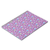 Leuk en Fancy Bowling Pattern Notitieboek (Linkerzijde)