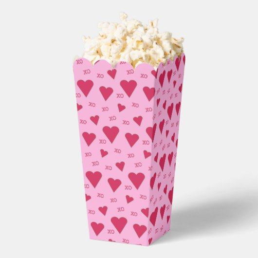 Leuk en Fancy hart Popcorn Bedankdoosjes (Popped)