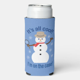 Leuk en Fancy Het is allemaal Cool Snowman Detecti
