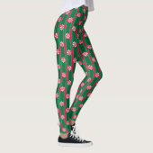 Leuk en Fancy Kerst Peppermint Snoep Leggings (Rechts)
