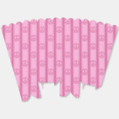 Leuk en Fancy Roze Vredesbord Popcorn Bedankdoosjes (Ongevouwen)