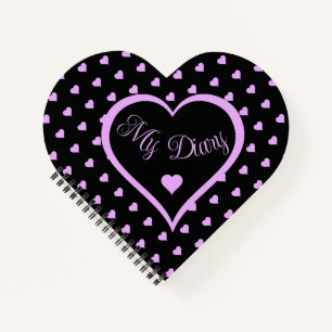 Leuk en Flirty Pink Hearts Mijn Dagboek Notitieboek