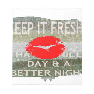 Leuk en perfect om de datum op te slaan notitieblok