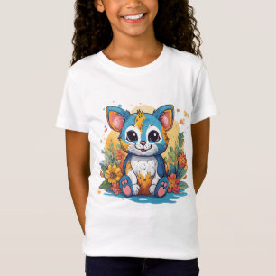 Leuk en speels design voor kattenliefhebbers t-shirt