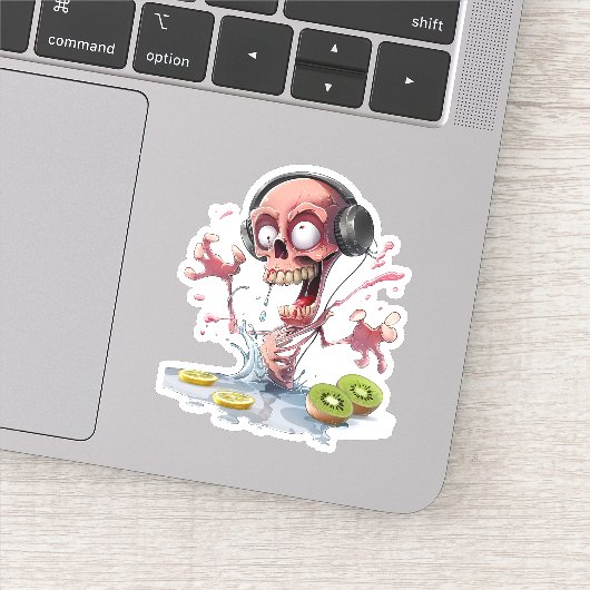 Leuk en Spooky Design Sticker (Detail)