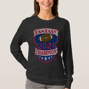 Leuk Fantasy Football Kampioen T-shirt
