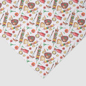 leuk feest in de cel tissuepapier (Detail)