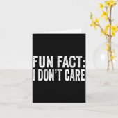 Leuk Feitje Dat Me Niet Kan Bommen Grappige Mannen Kaart (Gele Bloem)