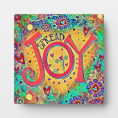 Leuk Fun Spread Joy Inspirerend Fotoplaat (Voorkant)
