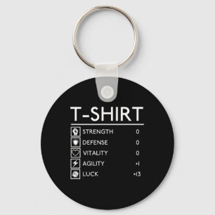 Leuk Gamer Fantasy Level Up Rpg Game T-shirt Sleutelhanger