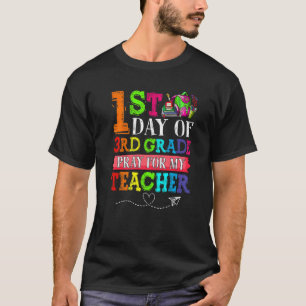 Leuk gebed voor mijn leraar eerste dag van de 3e k t-shirt