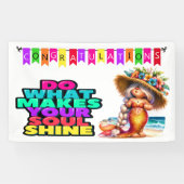 LEUK GEFELICITEERD SPANDOEK (Horizontaal)