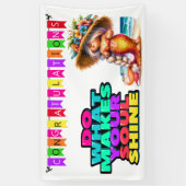 LEUK GEFELICITEERD SPANDOEK (Verticaal)