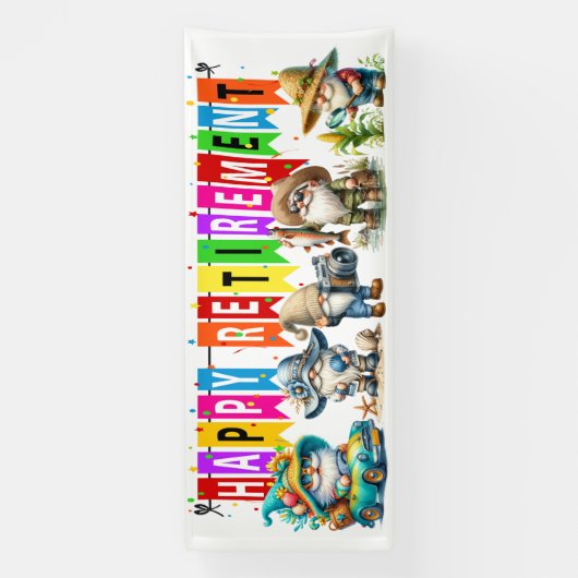 LEUK GELUKKIG PENSIOEN SPANDOEK (Verticaal)