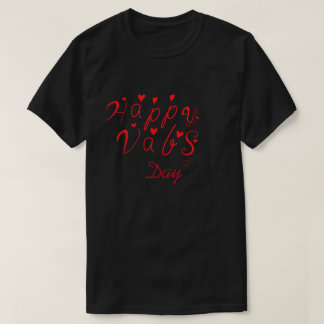 Leuk Gelukkige Val's Dag Koppel T-Shirt