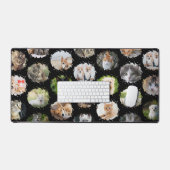 Leuk gepersonaliseerd 24 Fotocollage Bureaumat (Keyboard & Muis)