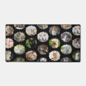 Leuk gepersonaliseerd 24 Fotocollage Bureaumat (Voorkant)