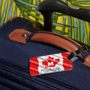 LEUK! 🍁Gepersonaliseerd Bagagelabel met Canadian