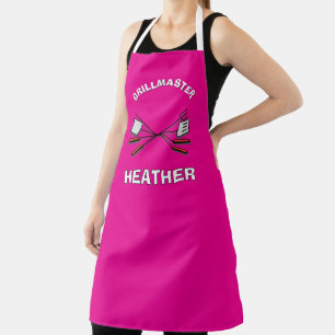 LEUK! 🍖Gepersonaliseerde Grillmaster BBQ Schort