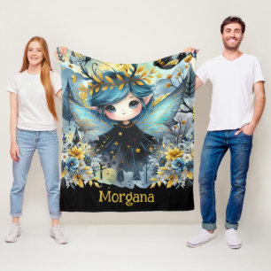 Leuk Gotisch Meisje Aangepast Decor Cadeau Gotisch Fleece Deken