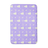 Leuk Halloween Boo Ghost Pattern Badmat (Voorkant Verticaal)