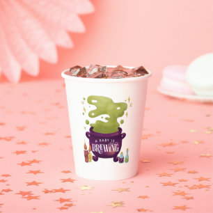 Leuk Halloween Heks Baby shower Papieren Bekers