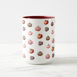 Leuk Halloween/Herfst pompoen patroon Mok