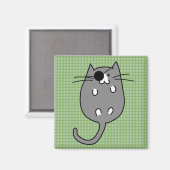 Leuk Halloween kat kostuum Magneet (Voorkant / Achterkant)