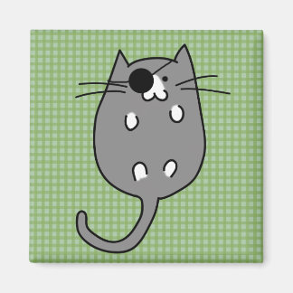 Leuk Halloween kat kostuum Magneet