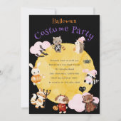 Leuk Halloween Kinder kostuum feest Kaart (Voorkant)