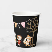 Leuk Halloween Kinder kostuum feest Papieren Bekers (Achterkant)
