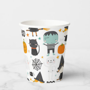 Leuk Halloween Kinder partij Papieren Bekers