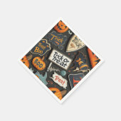 Leuk Halloween patroon Servet (Hoek)
