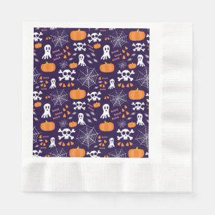 Leuk Halloween patroon Servet