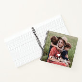 Leuk hart hou van je mam Moederdag foto Notitieboek (Binnen)