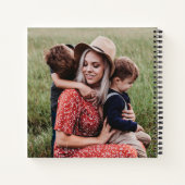 Leuk hart hou van je mam Moederdag foto Notitieboek (Achterkant)