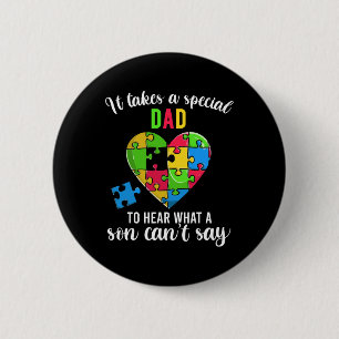 Leuk Hart Puzzel Ronde Button 5,7 Cm