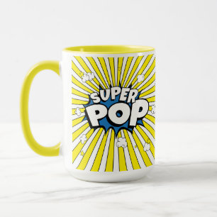 Leuk Helder Zonnestral SUPER POP! Strip Pop Art Mok