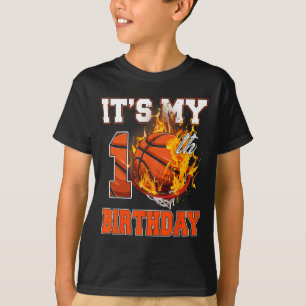 Leuk, het is mijn 10e verjaardag 10 jaar oud baske t-shirt