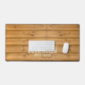Leuk Hout / Westerne look Naam en titel Bureaumat (Keyboard & Muis)