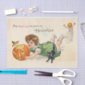 Leuk  Jack O' Lantern Halloween Veel succes Tissuepapier (Craft)