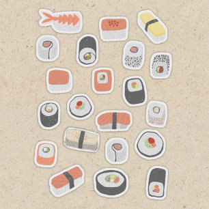 Leuk Japans Sushi Sticker