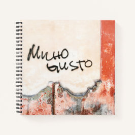 Leuk je te ontmoeten notitieboek