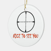 LEUK JE TE ZIEN KERAMISCH ORNAMENT (Links)