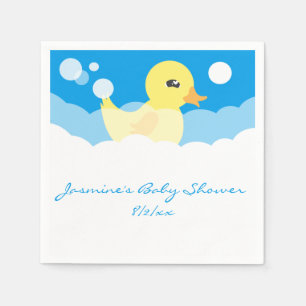 Leuk Jongen Rubber Ducky Baby shower Servetten