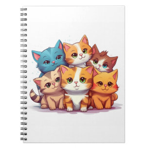 Leuk Katten Spiraal Notitieboek