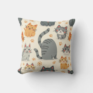 Leuk kattenkussen kussen