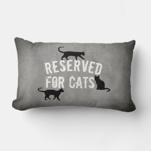 Leuk kattenontwerp gereserveerd voor katten Distre Kussen