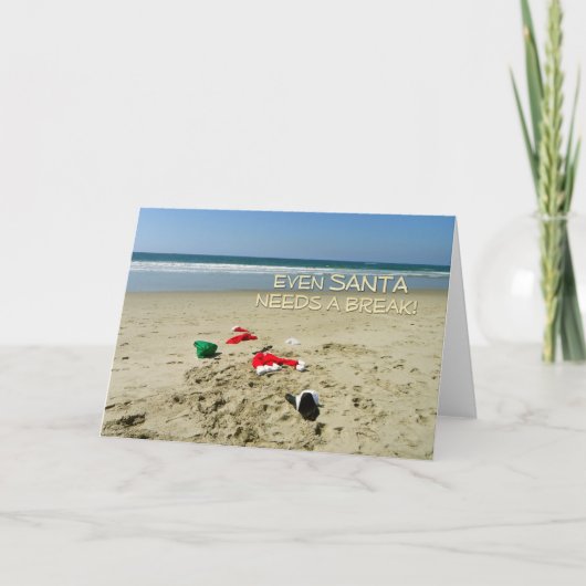 Leuk kerst Wenskaart! Feestdagen Kaart (Voorkant)