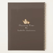 Leuk keukengerei bruin planner (Achterkant)